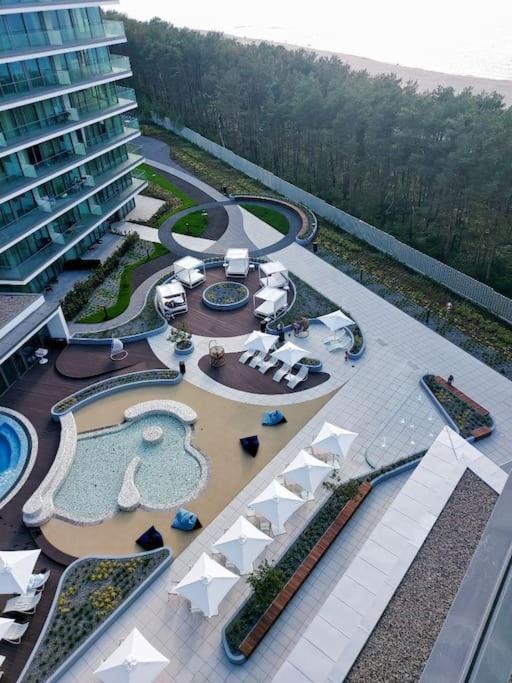 Apartament Z Widokiem Na Morze Miedzyzdroje Bagian luar foto