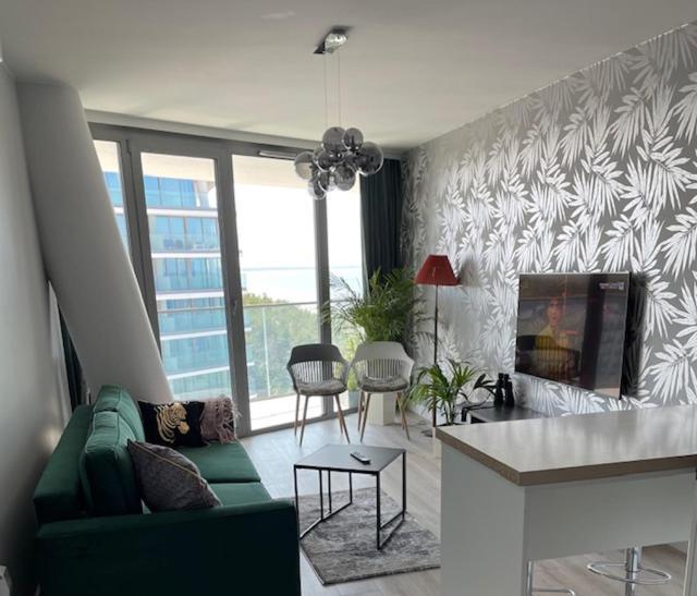 Apartament Z Widokiem Na Morze Miedzyzdroje Bagian luar foto